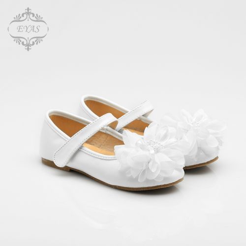 Chaussures enfants en cuir EYAS ronde creux pour printemps - Ref 1005704