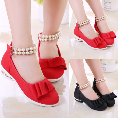 Chaussures enfants ronde pour printemps - semelle caoutchouc Ref 1006031