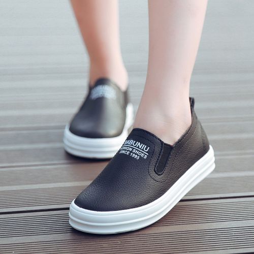 Chaussures enfants en PU ronde pour printemps - semelle caoutchouc antidérapant Ref 1006073
