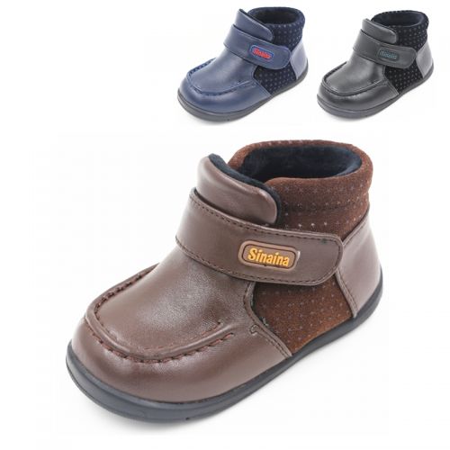 Chaussures enfants en peau de mouton ronde pour hiver - Ref 1006235
