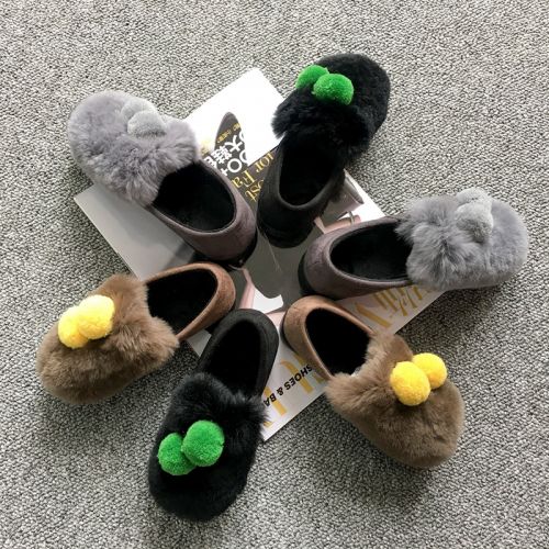 Chaussures enfants en CICIKIKI ronde pour hiver - semelle caoutchouc antidérapant Ref 1006622