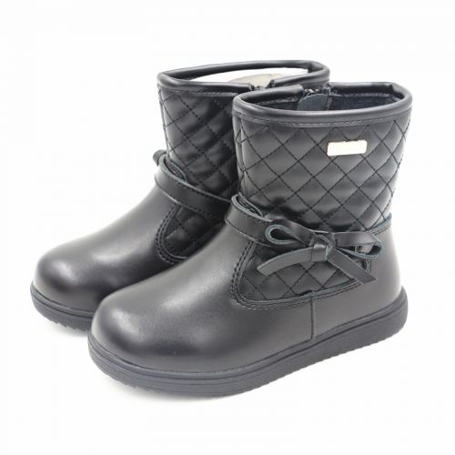 Chaussures enfants en cuir ronde pour hiver - Ref 1006917