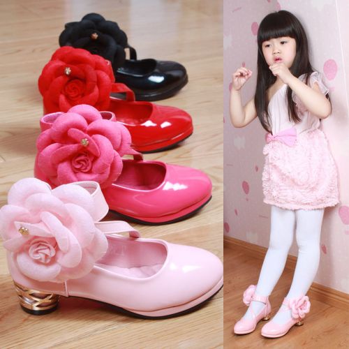 Chaussures enfants en PU ronde pour printemps - semelle caoutchouc Ref 1006968