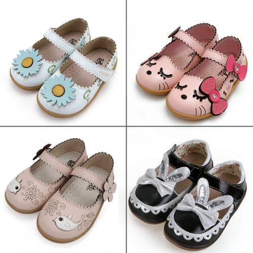 Chaussures enfants ronde coutures cuir pour printemps - Ref 1007051