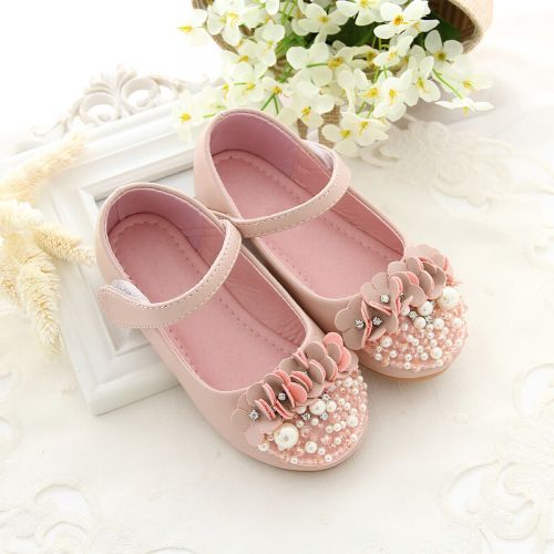 Chaussures enfants en PU ronde pour printemps - semelle caoutchouc Ref 1007064