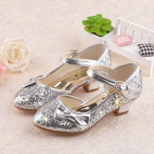 Chaussures enfants ronde avec perles pour printemps - Ref 1007104