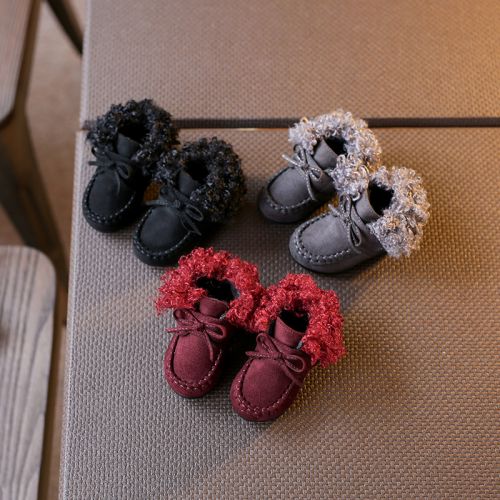 Chaussures enfants en ronde Flanger pour hiver - semelle caoutchouc Ref 1007257