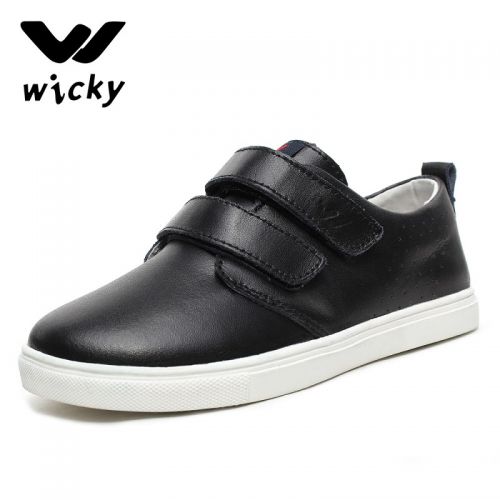 Chaussures enfants en cuir WICKY ronde pour printemps - Ref 1007320