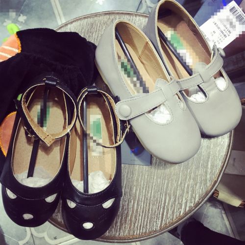 Chaussures enfants en cuir LEOBABY ronde creux pour printemps - Ref 1007761