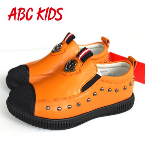 Chaussures enfants en PU ABCKIDS ronde pour printemps - semelle fond composite Ref 1008155