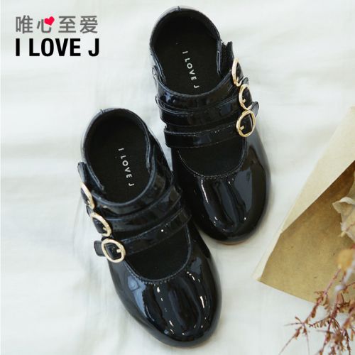 Chaussures enfants en cuir synthétique IDEALISTFAVORITE ronde pour printemps - Ref 1008171
