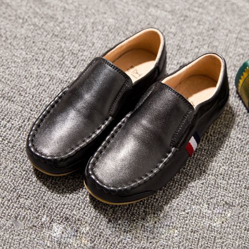 Chaussures enfants en cuir ronde pour printemps - Ref 1008174