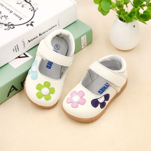 Chaussures enfants en cuir PHYNIER ronde pour printemps - Ref 1008197