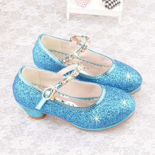 Chaussures enfants ronde avec perles pour printemps - Ref 1008279