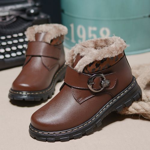 Chaussures enfants en cuir synthétique - Ref 1008483