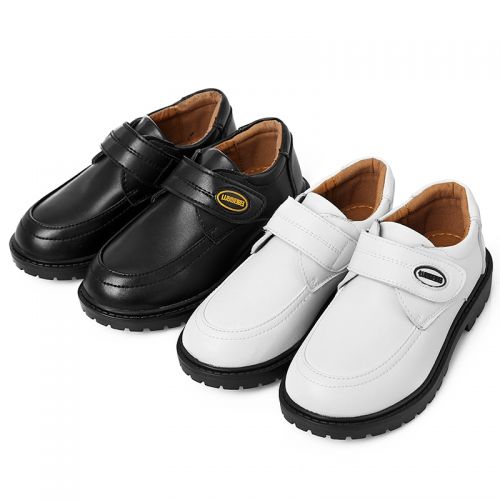 Chaussures enfants en PU ronde coutures cuir pour Toute saison - semelle Ref 1008507