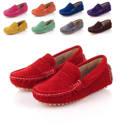 Chaussures enfants en cuir ronde pour Toute saison - Ref 1008741