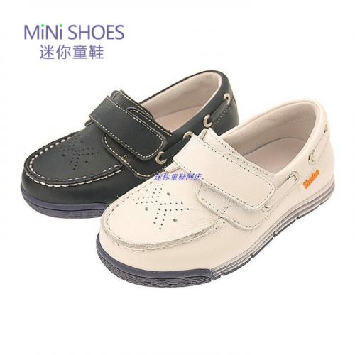 Chaussures enfants en cuir ronde coutures pour printemps - semelle fond composite Ref 1008868