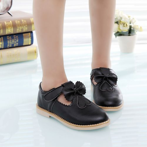 Chaussures enfants ronde pour printemps - semelle caoutchouc Ref 1009626