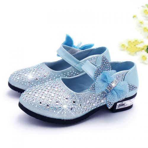 Chaussures enfants en PU ronde pour été - semelle caoutchouc Ref 1009642