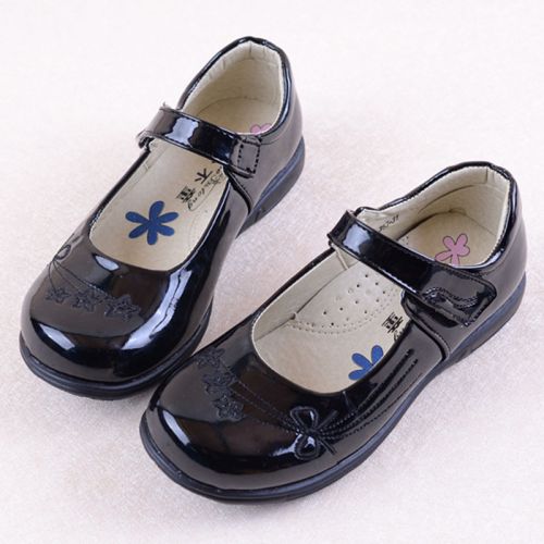 Chaussures enfants en similicuir ronde pour Toute saison - semelle caoutchouc Ref 1009700