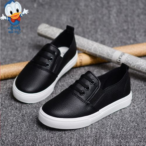 Chaussures enfants en cuir ronde pour Toute saison - semelle caoutchouc Wear Ref 1010029