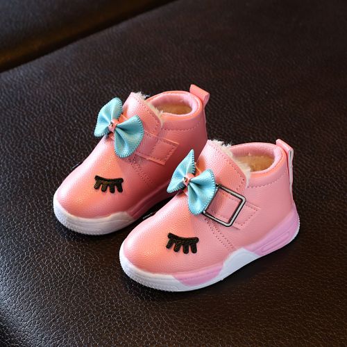 Chaussures enfants en PU ronde pour printemps - semelle caoutchouc Ref 1010232