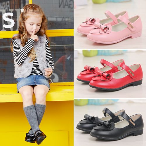 Chaussures enfants en cuir synthétique BBMIQI ronde pour printemps - semelle caoutchouc Ref 1010360