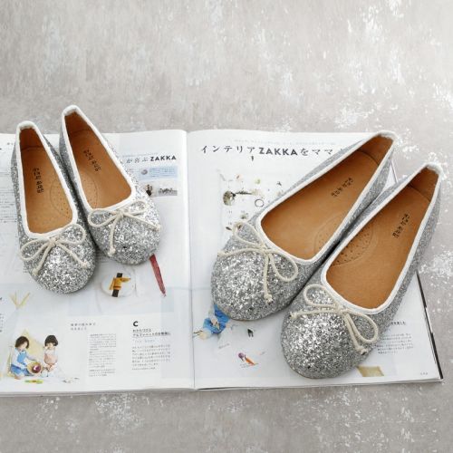 Chaussures enfants ronde paillette pour printemps - semelle caoutchouc Ref 1010474