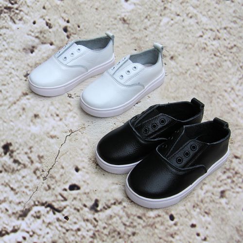 Chaussures enfants en cuir LGXH ronde coutures pour Toute saison - semelle caoutchouc naturel Ref 1010734
