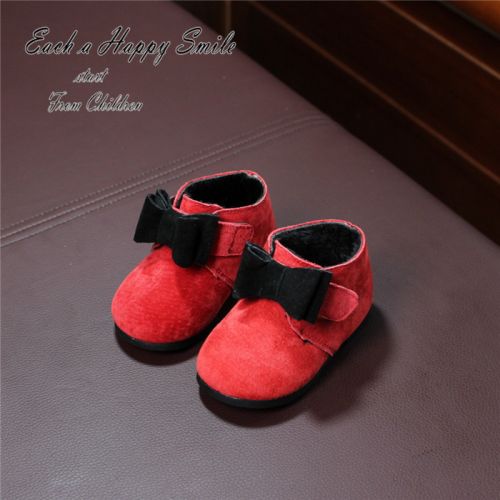 Chaussures enfants en ronde coutures cuir pour hiver - semelle caoutchouc Ref 1010887