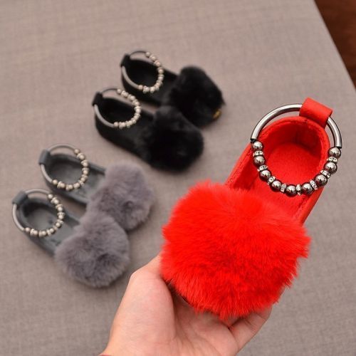 Chaussures enfants ronde pour printemps - semelle caoutchouc Ref 1011111