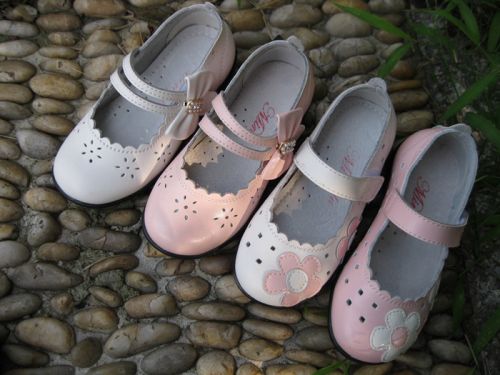 Chaussures enfants en cuir ronde pour Toute saison - Ref 1011314