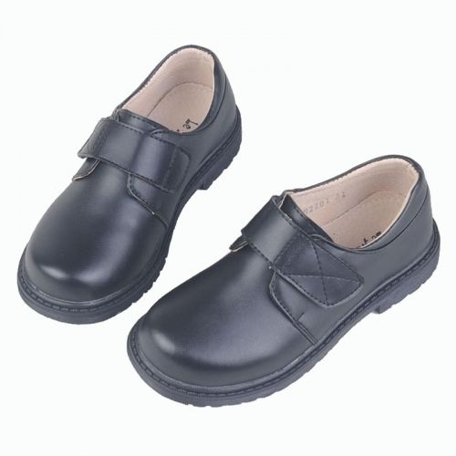 Chaussures enfants en cuir ronde pour Toute saison - semelle caoutchouc Ref 1011361