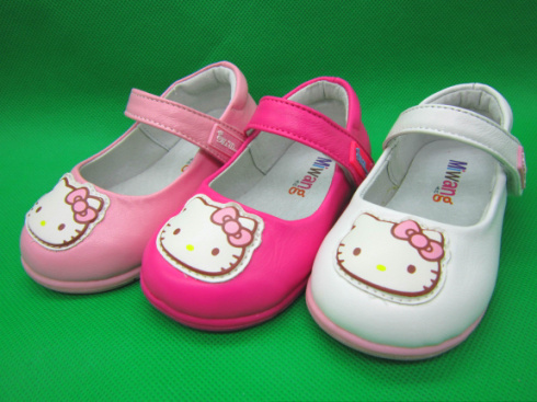 Chaussures enfants en peau de mouton ronde pour printemps - semelle fond composite Ref 1011568