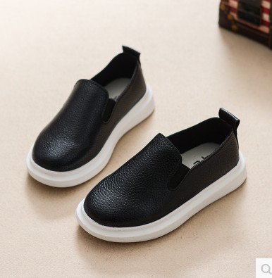 Chaussures enfants en similicuir PINOCHU ronde coutures cuir pour printemps - semelle caoutchouc naturel Ref 1011746