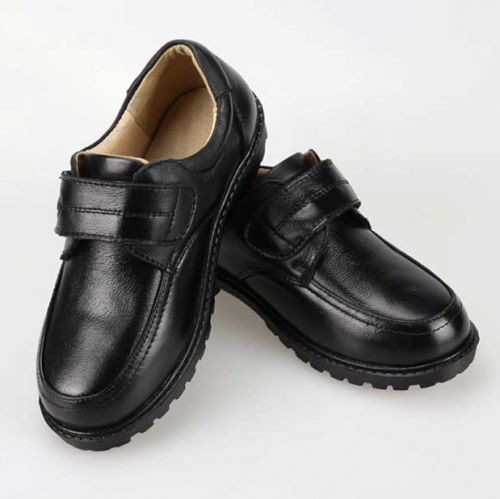 Chaussures enfants en cuir ronde pour Toute saison - semelle caoutchouc antidérapant Ref 1011911