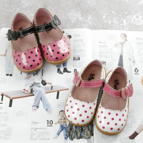 Chaussures enfants ronde pour printemps - semelle caoutchouc Ref 1012011