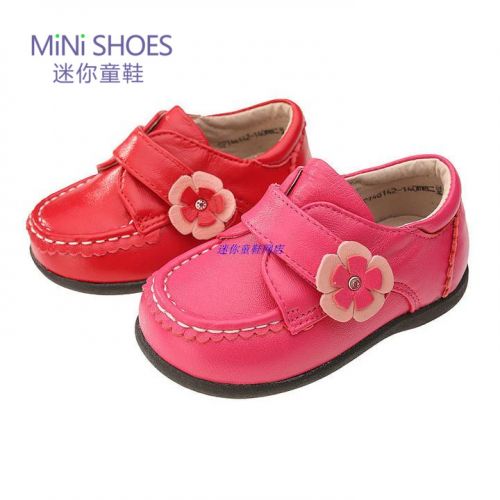 Chaussures enfants en peau de mouton ronde pour printemps - semelle fond composite Ref 1012527