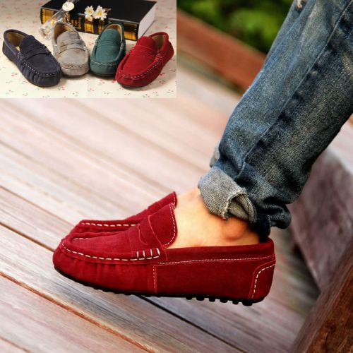 Chaussures enfants en de vache, Nubuck, pour Toute saison - Ref 1012636