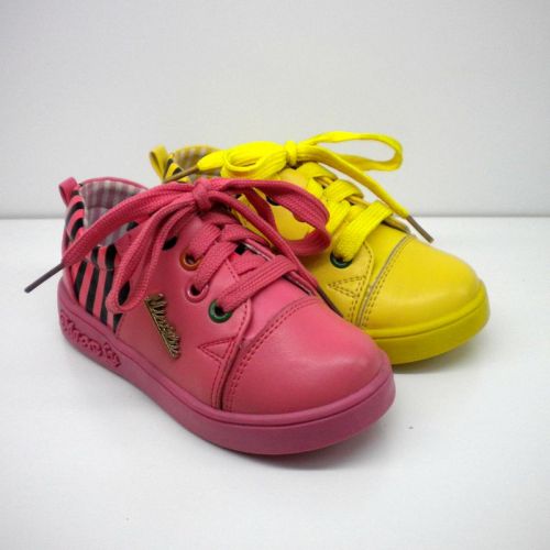 Chaussures enfants en cuir ronde pour printemps - semelle caoutchouc Ref 1012654