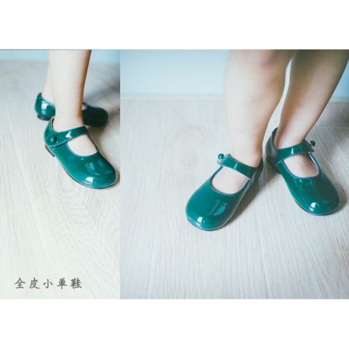 Chaussures enfants en cuir ronde pour printemps - Ref 1012849