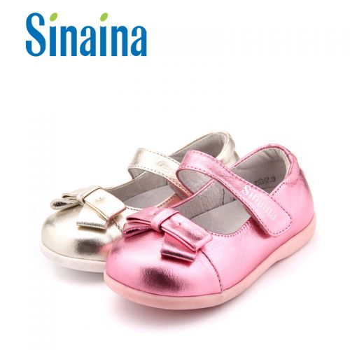 Chaussures enfants en cuir ronde pour printemps - semelle caoutchouc Ref 1012884