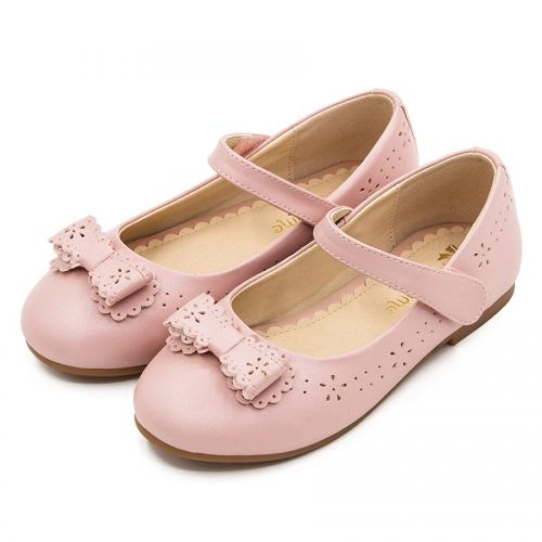 Chaussures enfants en cuir FOLLOW ME ronde creux pour printemps - semelle fond composite Ref 1012979