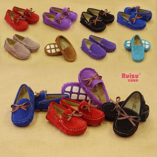 Chaussures enfants en PU RUIZU ronde pour Toute saison - semelle caoutchouc Ref 1013051