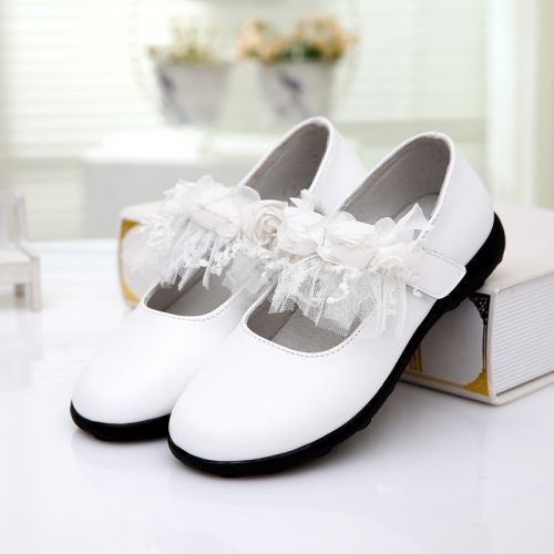 Chaussures enfants en cuir HUNDRED SI COOL ronde houppe pour printemps - semelle caoutchouc Ref 1013060