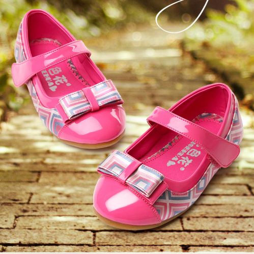 Chaussures enfants en PU ronde pour printemps - Ref 1013130