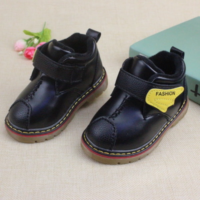 Chaussures enfants ronde pour hiver - semelle caoutchouc antidérapant Ref 1013223