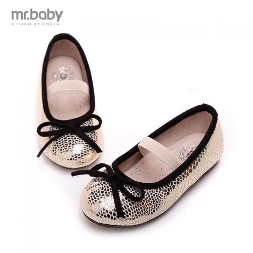 Chaussures enfants en cuir MRBABY ronde pour printemps - semelle caoutchouc Ref 1013233