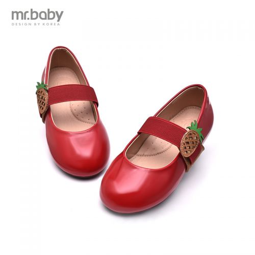 Chaussures enfants en PU MRBABY ronde pour printemps - semelle caoutchouc antidérapant Ref 1013248